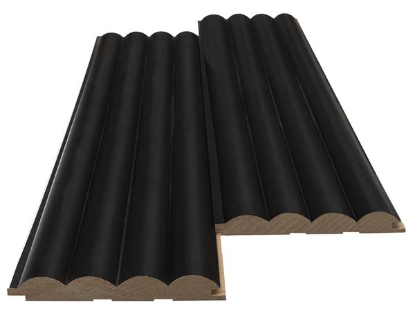Black Wave – MDF Panel Black Wave – MDF Panel