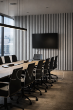 Grey Concrete – Acoustic 3D Panel
