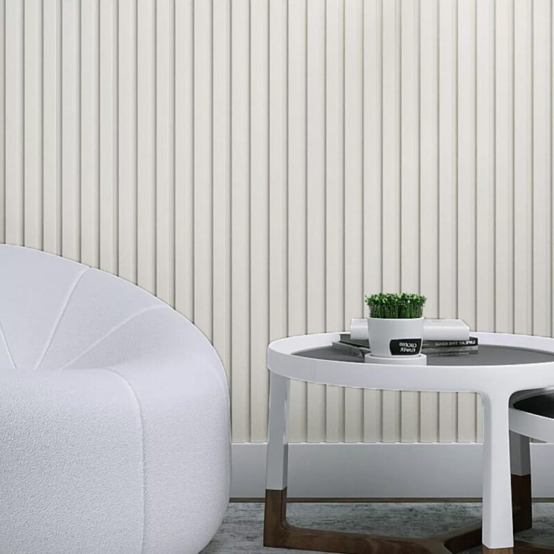 White Square MDF Panel