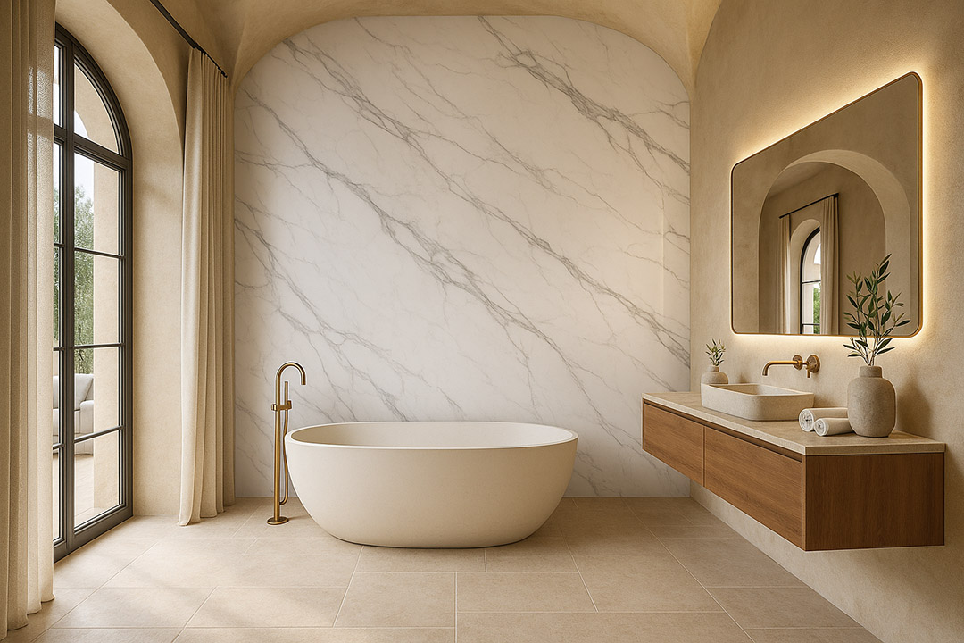 Calacatta – PVC Mega Panel