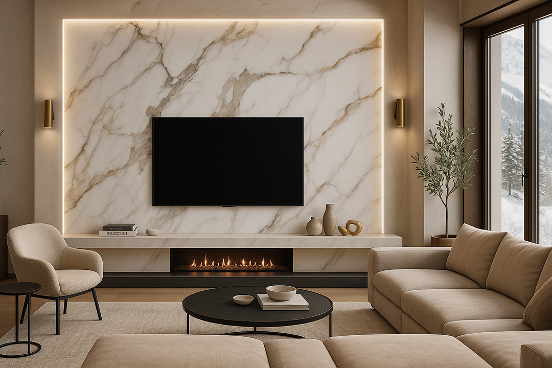 Calacatta Gold - PVC Mega Panel