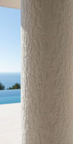 Flexible Stone Pure White Rough Granite - Panel