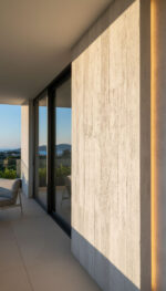 Flexible Stone Light Grey Concrete Board