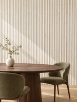 Soft Stone Beige White Wave Board – Panel Εύκαμπτης Πέτρας 600×1200 mm SS0013 - Image 2