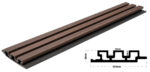COFFEE – WPC PANEL ΕΞΩΤΕΡΙΚΟΥ ΧΩΡΟΥ ΜΕ 3D ΠΗΧΑΚΙΑ 25/147.5mm - Image 2