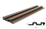 DARK BROWN OAK- PS PANEL με 3D ΠΗΧΑΚΙΑ RESIDENCE 21/122/2900 mm - Image 4