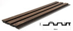 WALNUT/DARK BROWN – PS PANEL
