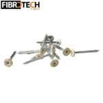 Βίδες για Πάνελ Ξυλόμαλλου - Fibrotech - Beige - 5,0 x 45mm – 100 Τμχ. (1927440)