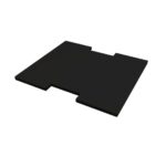 Σετ Ράφια για Διαχωριστικά Δωματίου - Box - Black - 2 Τμχ (BO-190424)