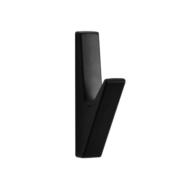 GRP-48959-BL-o1-2 Γαντζάκι Κρεμάστρας για Πάνελ Τοίχου - Μαύρο - 1 Τμχ. (GRP-48959-BL) - Image 1