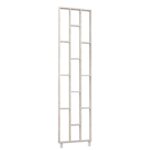 Ξύλινη Διακοσμητική Μονάδα Ραφιών - 250cm x 63.4cm x 7.5cm - Silver Oak (MDW-190356) - Image 2