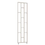Ξύλινη Διακοσμητική Μονάδα Ραφιών - 250cm x 63.4cm x 7.5cm - Cashmere (MDW-190363) - Image 2