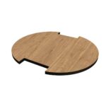Σετ Ράφια για Διαχωριστικά Δωματίου - Ovelo - Natural Oak - 2 Τμχ (OV-190387) - Image 2