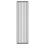 Ξύλινο Διαχωριστικό Δωματίου - 275cm x 58cm x 6.5cm - Black (SPW-199274) - Image 2