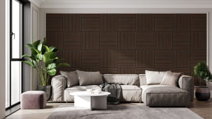 Vienna Walnut – Acoustic 3D Panel