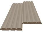 Sand Grey Wave – MDF ΠΗΧΑΚΙ ΔΙΠΛΟ ΕΝΑΡΞΗ-ΤΕΛΕΙΩΜΑ 16/55/2750 mm - Image 2