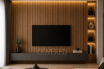 Light Brown -  S Line 3D Wall Panel Επένδυση Τοίχου 12/160/2800 mm - Image 3