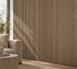Walnut - XS 3D Wall Panel Επένδυση Τοίχου 6/300/2800 mm - Image 2