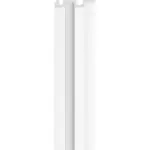 White – L Line 3D Wall Panel