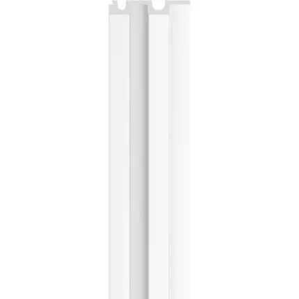 White – L Line 3D Wall Panel
