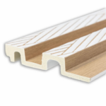 Natural White Oak – L Line 3D Wall Panel Επένδυση Τοίχου 122/2800 mm - Image 2